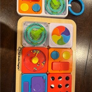 Fat Brain Toys Playtab Sensory Activity Board and Playtab GO